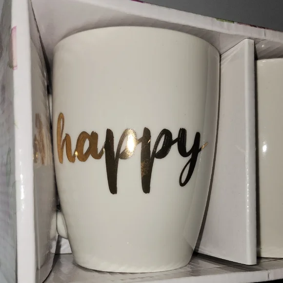 Happy Together Ceramic Mug 2pc Set - Picture 5 of 6